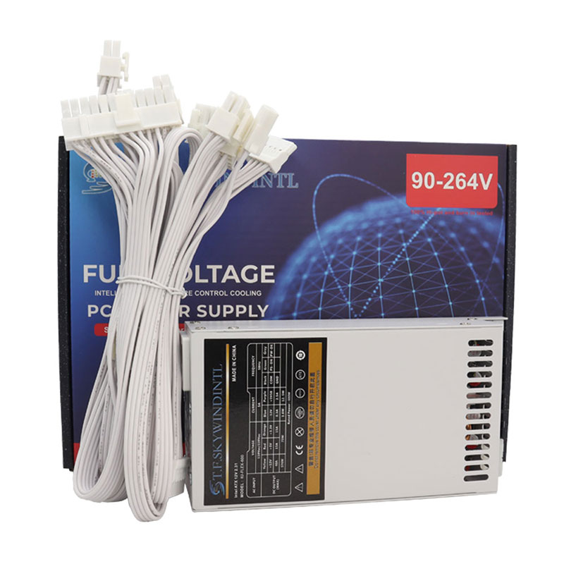 Flex Atx Power Supply 600W 1U - T.F.SKYWINDINL 600W Modular completo 1U Flex